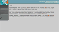 Desktop Screenshot of paraneoplastic.org